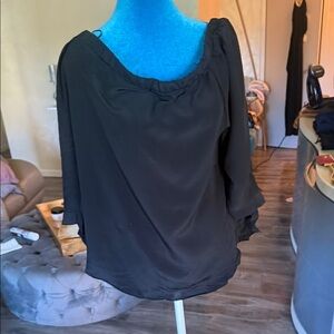 Elegant Black Women's Top
